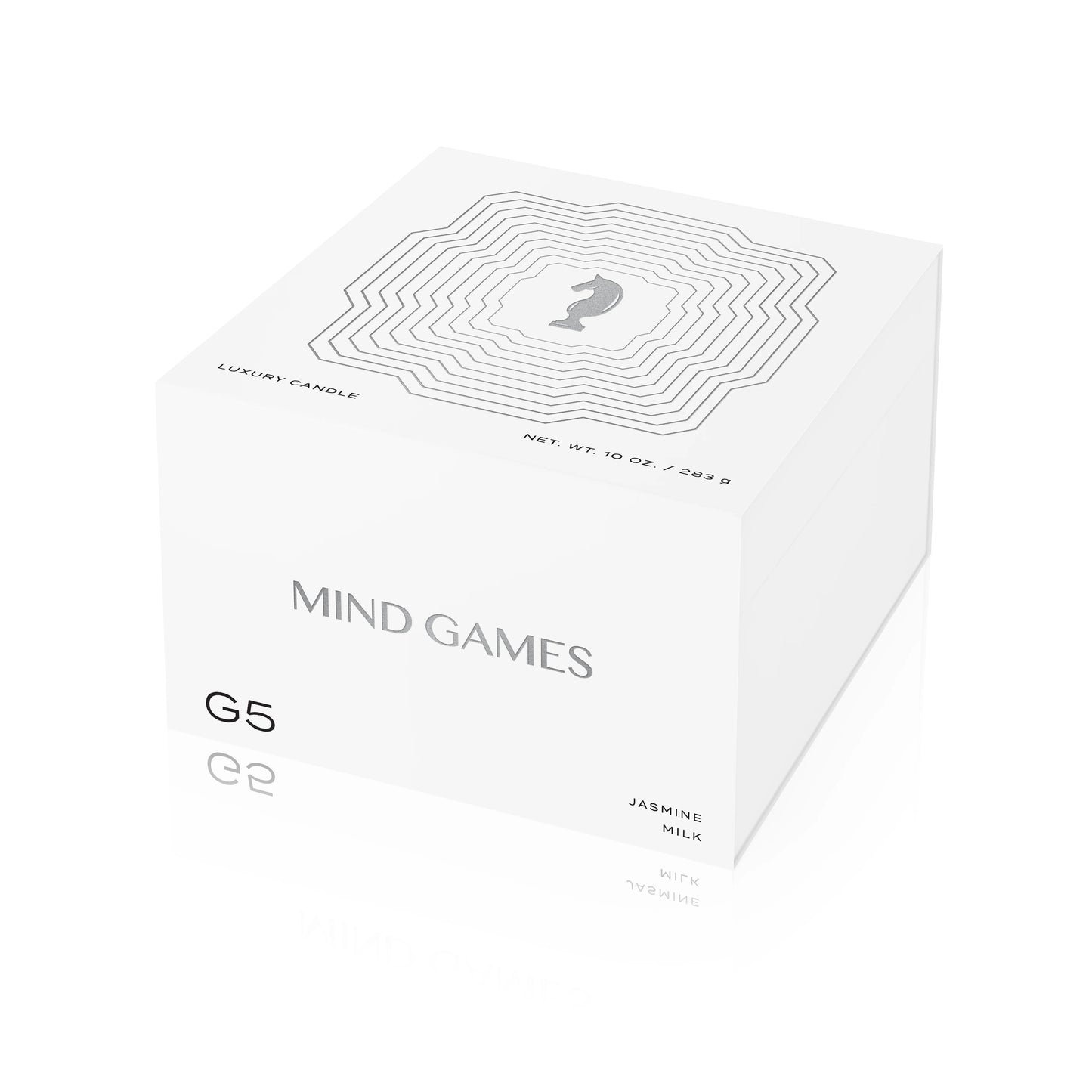 G5 Jasmine Milk 10oz Luxury Candle by Mind Games