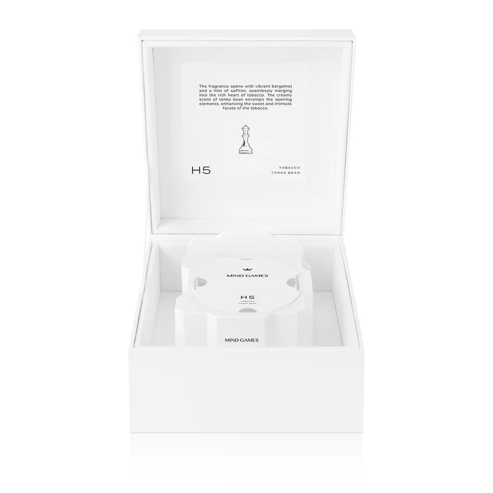 H5 Tobacco Tonka Bean 10oz luxury candle by Mind Games