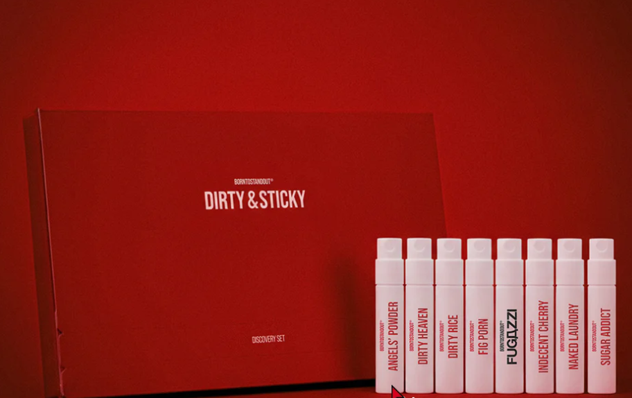 DISCOVERY SET DIRTY & STICKY by BORNTOSTANDOUT