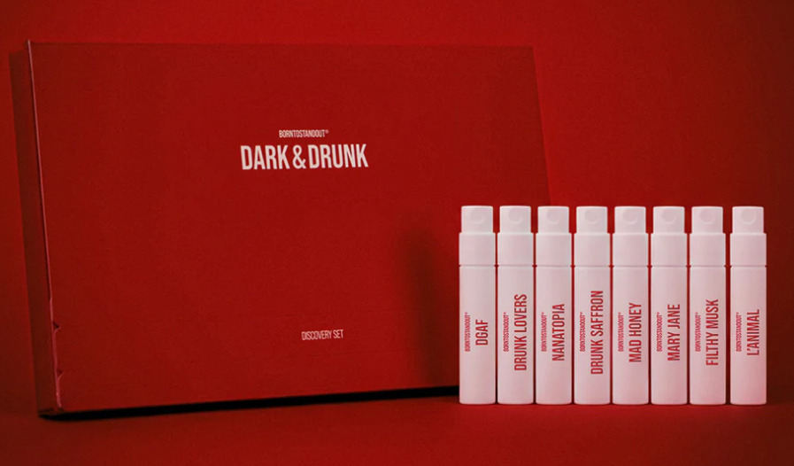 DISCOVERY SET DARK & DRUNK by BORNTOSTANDOUT