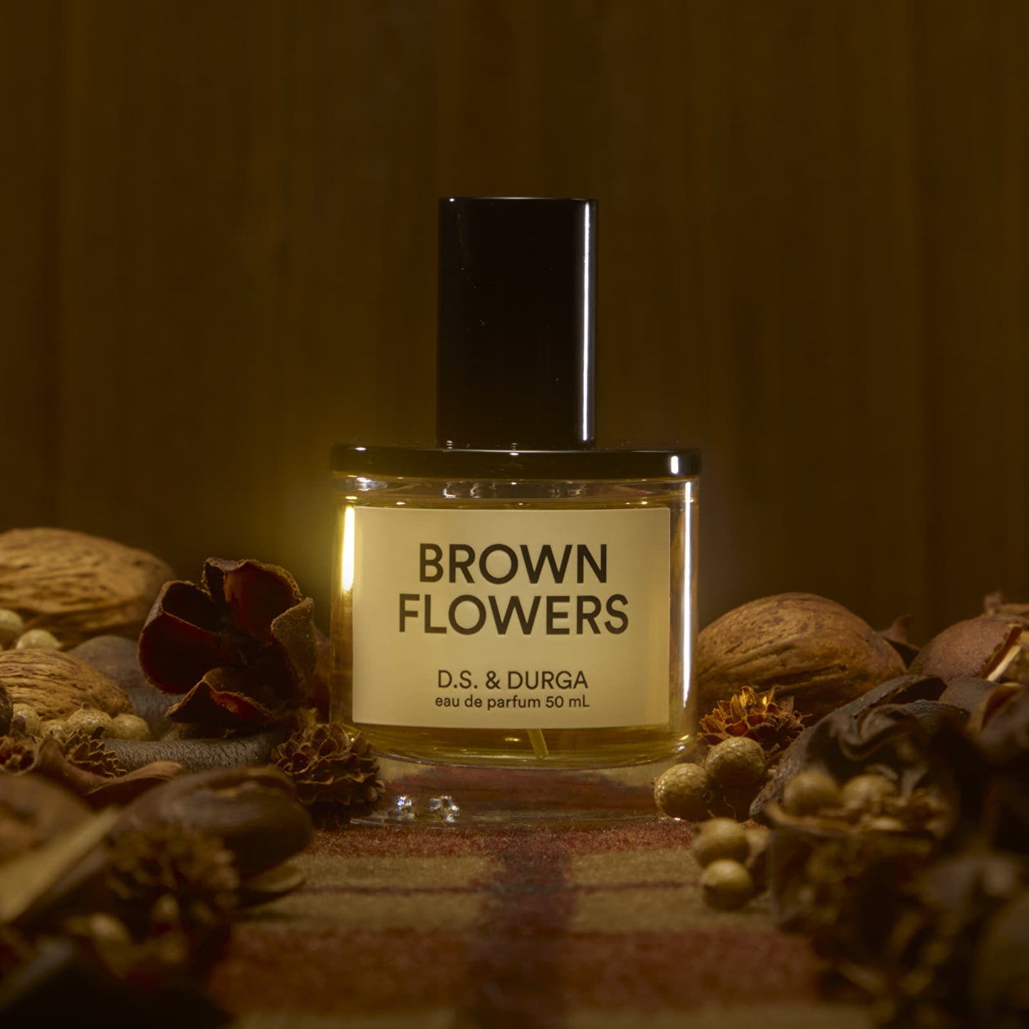 Brown Flowers by D.S. & Durga