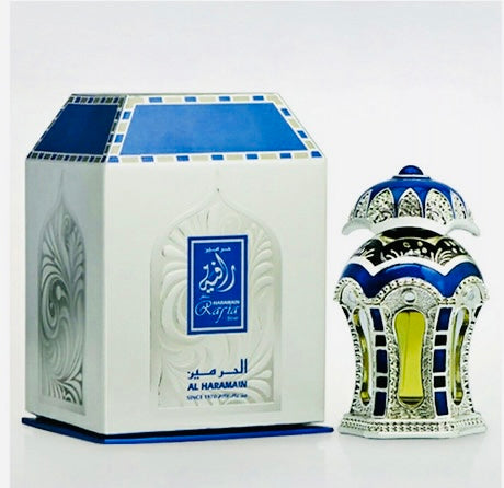 Perfume de aceite de plata Rafia de Al Haramain 