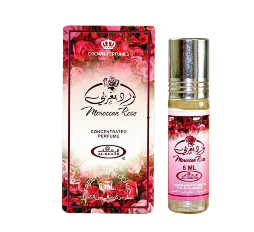 Moroccan Rose 6ml Perfume Oil by Al Rehab
