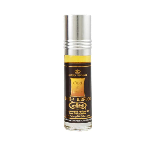 Oud & Rose 6ml Perfume Oil By Al Rehab