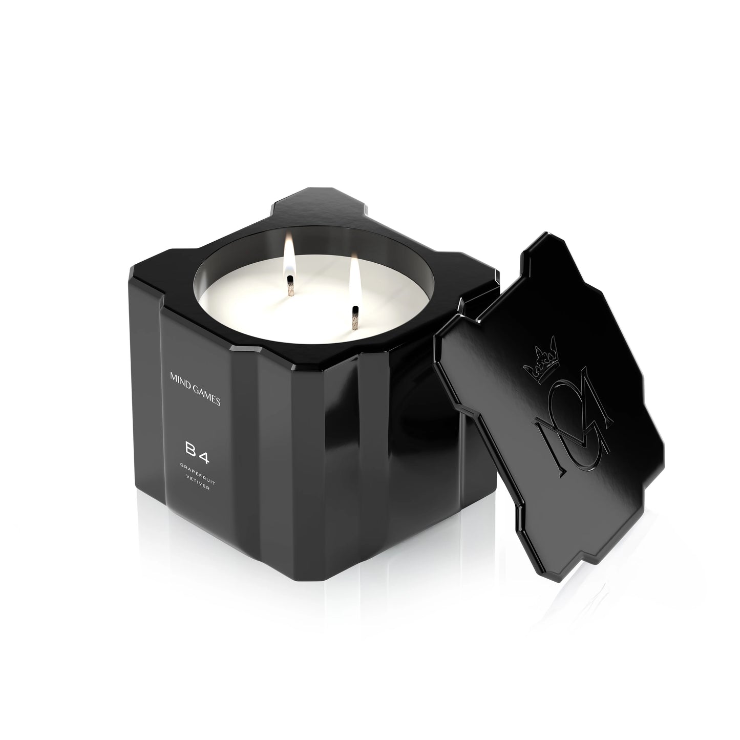 B4 Grapefruit Vetiver 10oz Luxury Candle by Mind Games