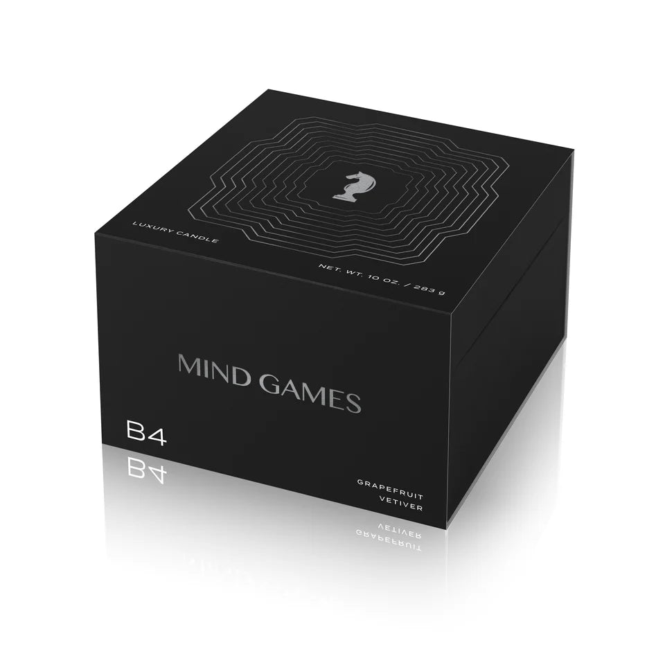 B4 Grapefruit Vetiver 10oz Luxury Candle by Mind Games