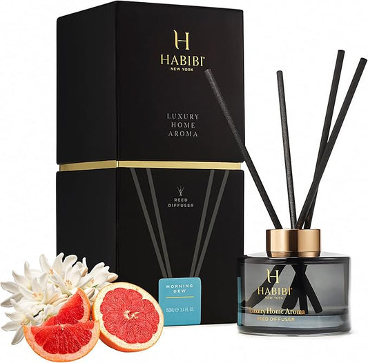 Luxury Home Aroma Reed Diffuser Morning Dew by Habibi