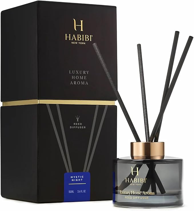 Luxury Home Aroma Reed Diffuser Mystical Night by Habibi