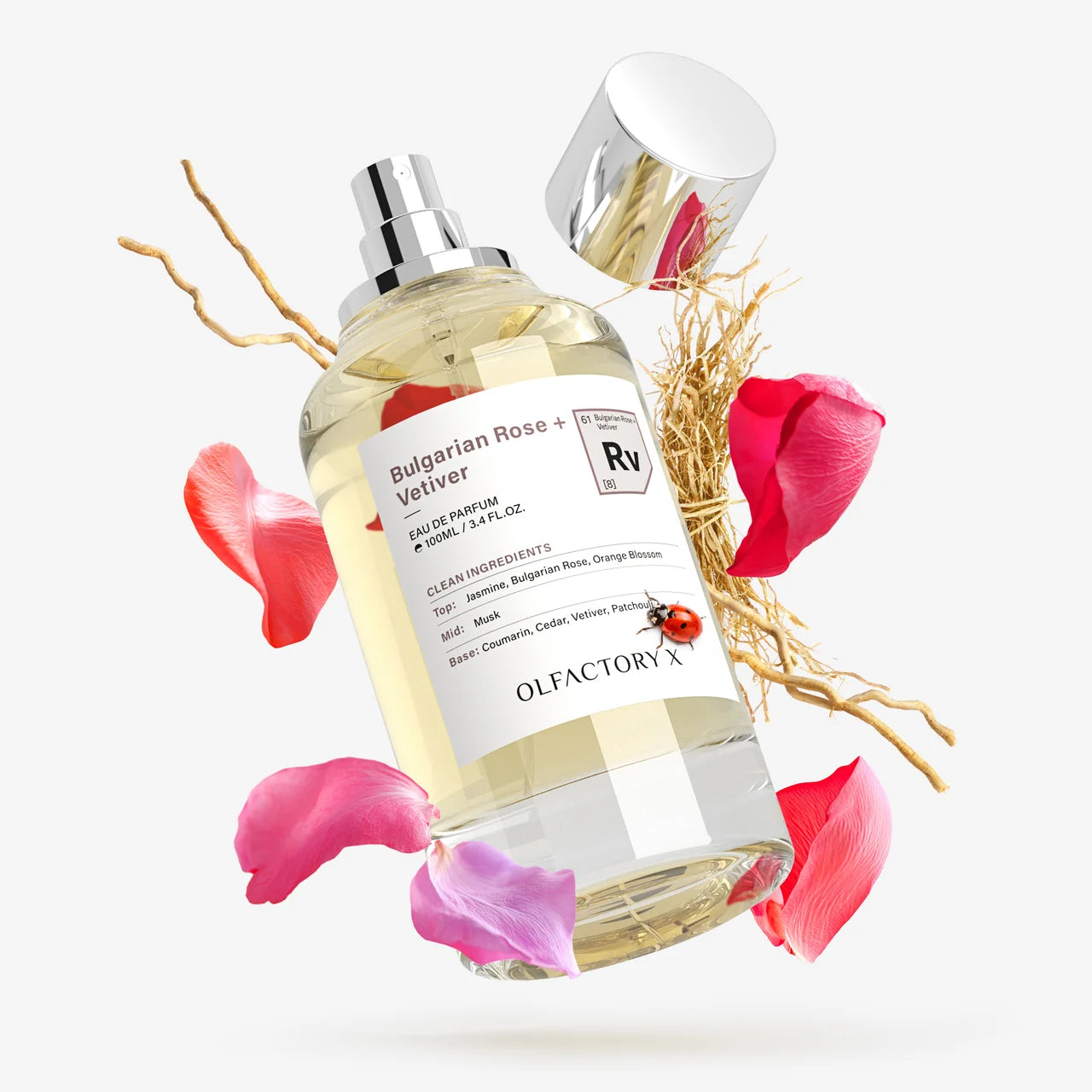 Bulgarian Rose + Vetiver By Olfactory X