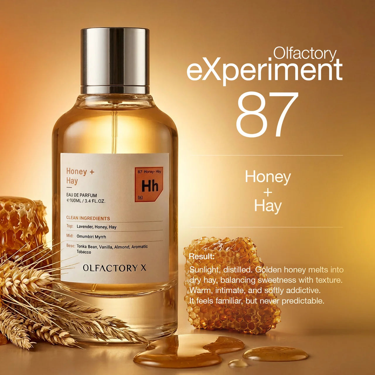 Honey + Hay By Olfactory X