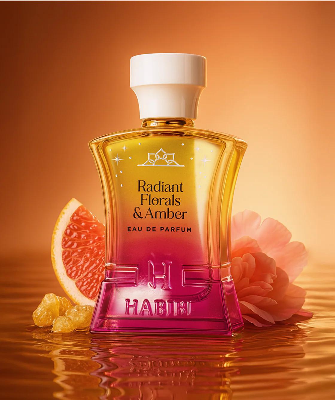 Radiant Florals and Amber by Habibi