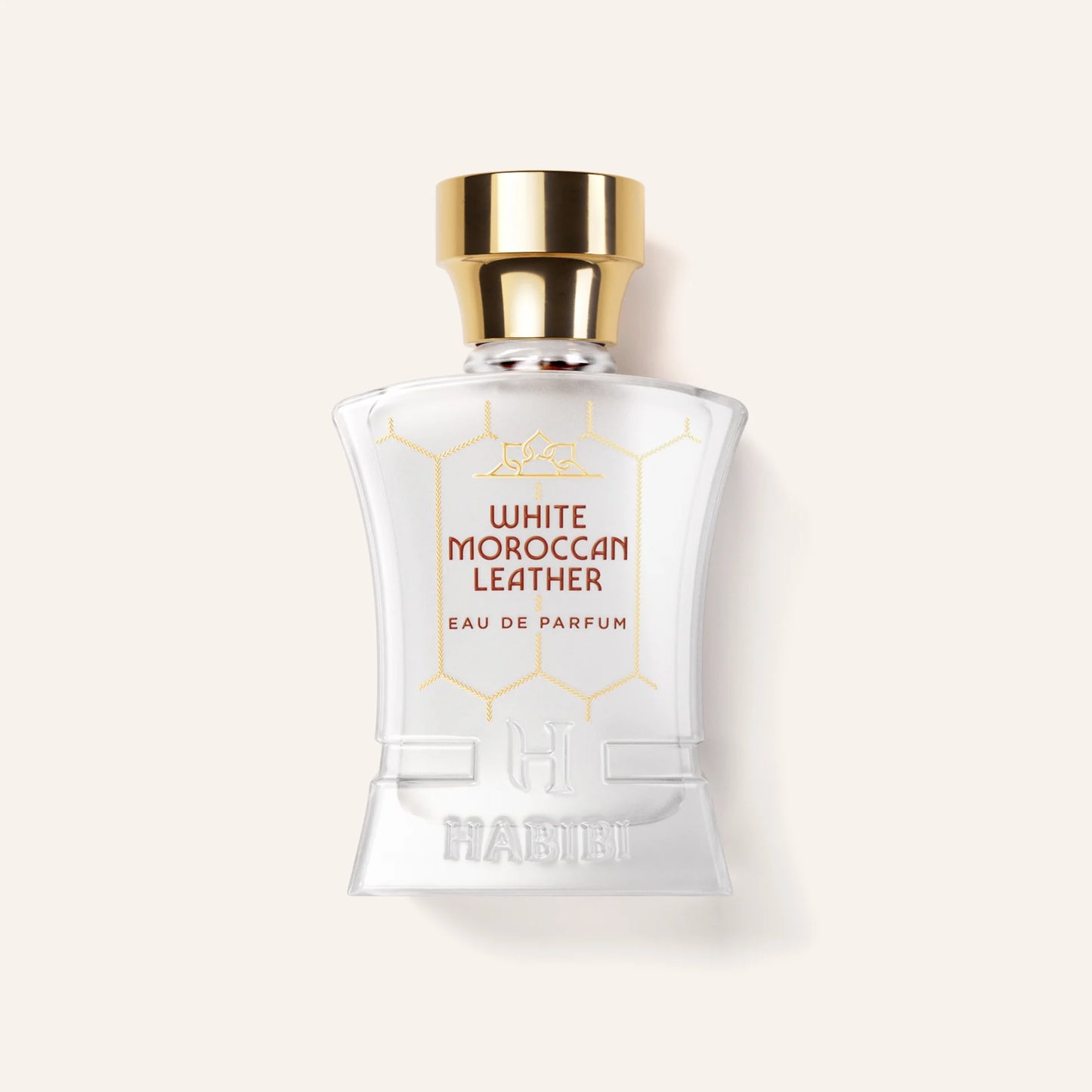 White Moroccan Leather by Habibi