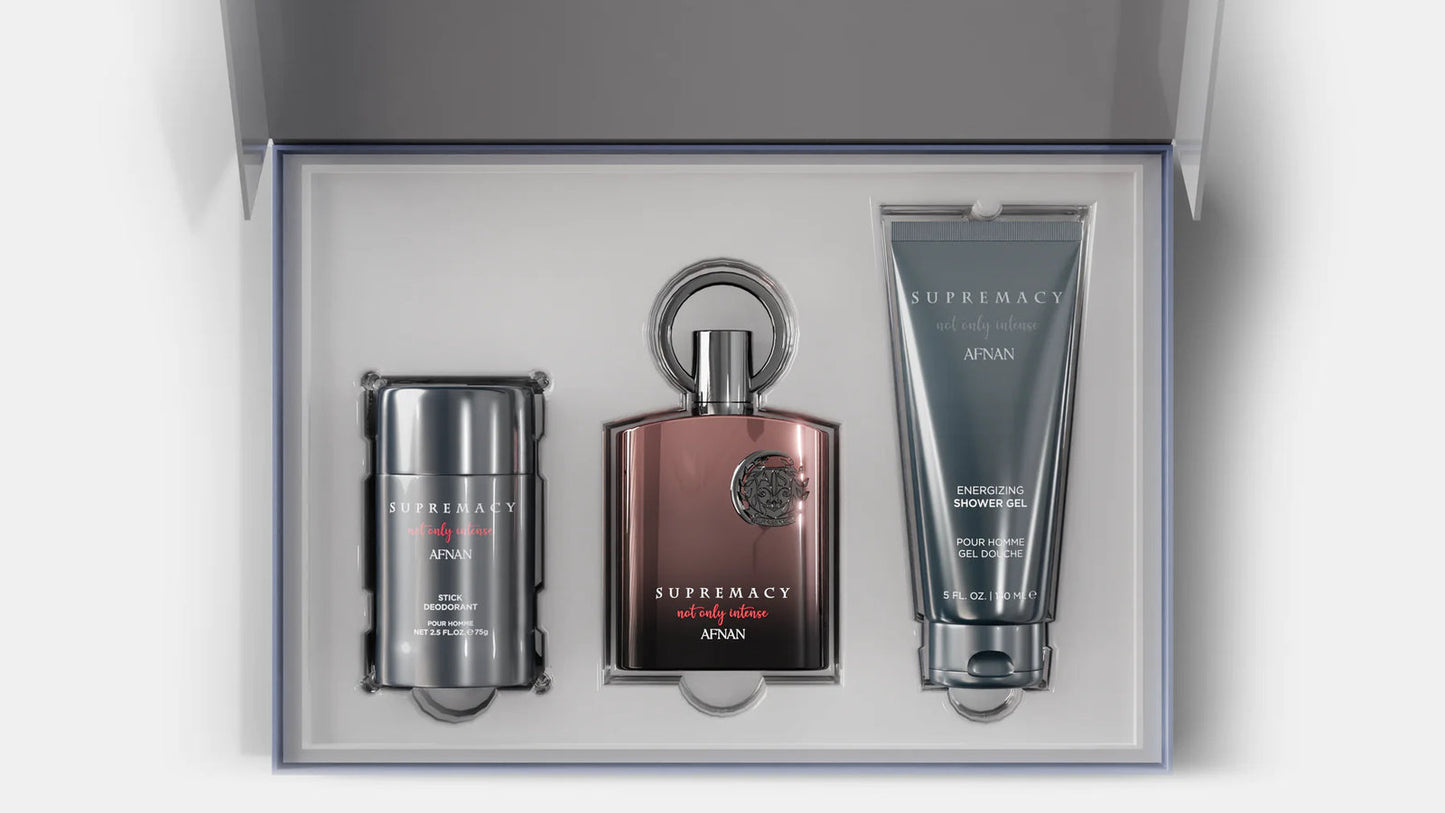 Gift Set Supremacy Not Only Intense by Afnan