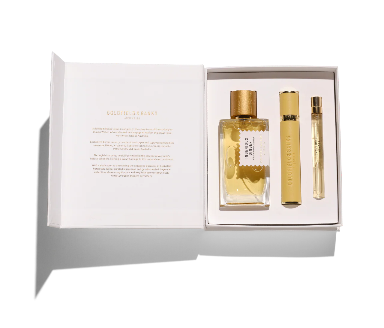 Ingenious Ginger Deluxe Coffret by Goldfield & Banks