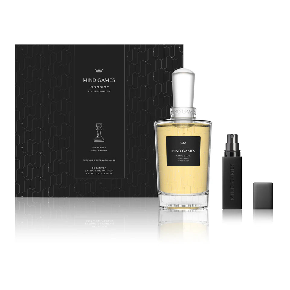 Kingside Limited Edition Crystal Decanter Set By Mind Games