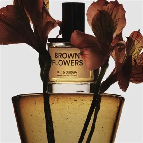 Brown Flowers by D.S. & Durga