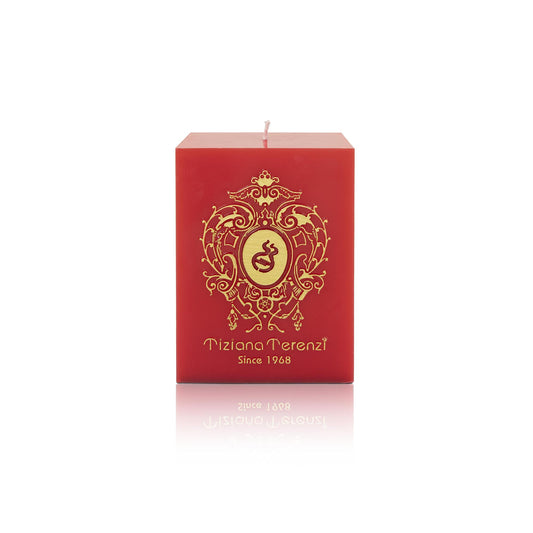 Spicy Snow Dama Candle, Limited Holiday Edition - Red Cubed Air Therapy Candle